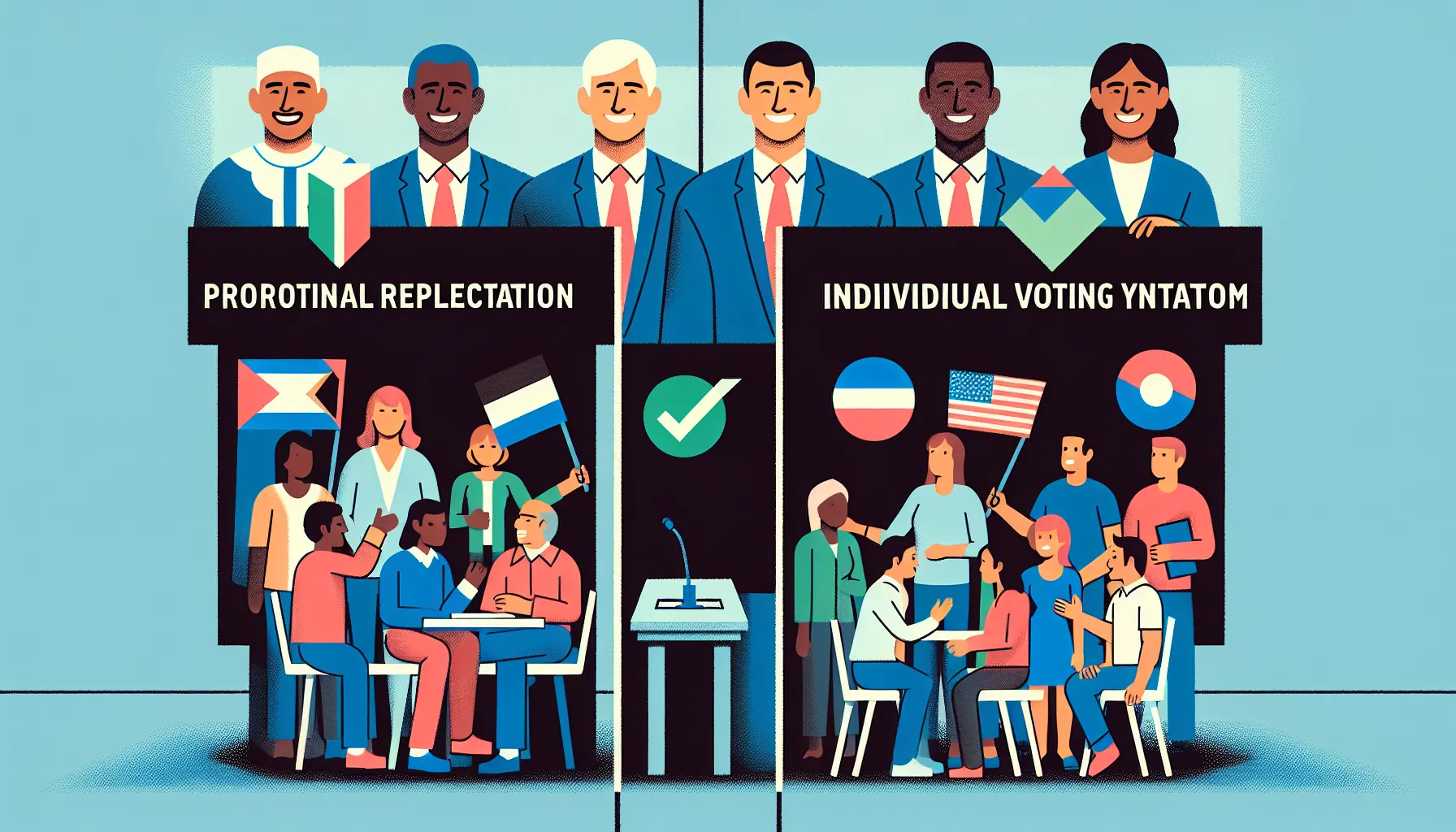 Proportional Representation vs Individual Voting