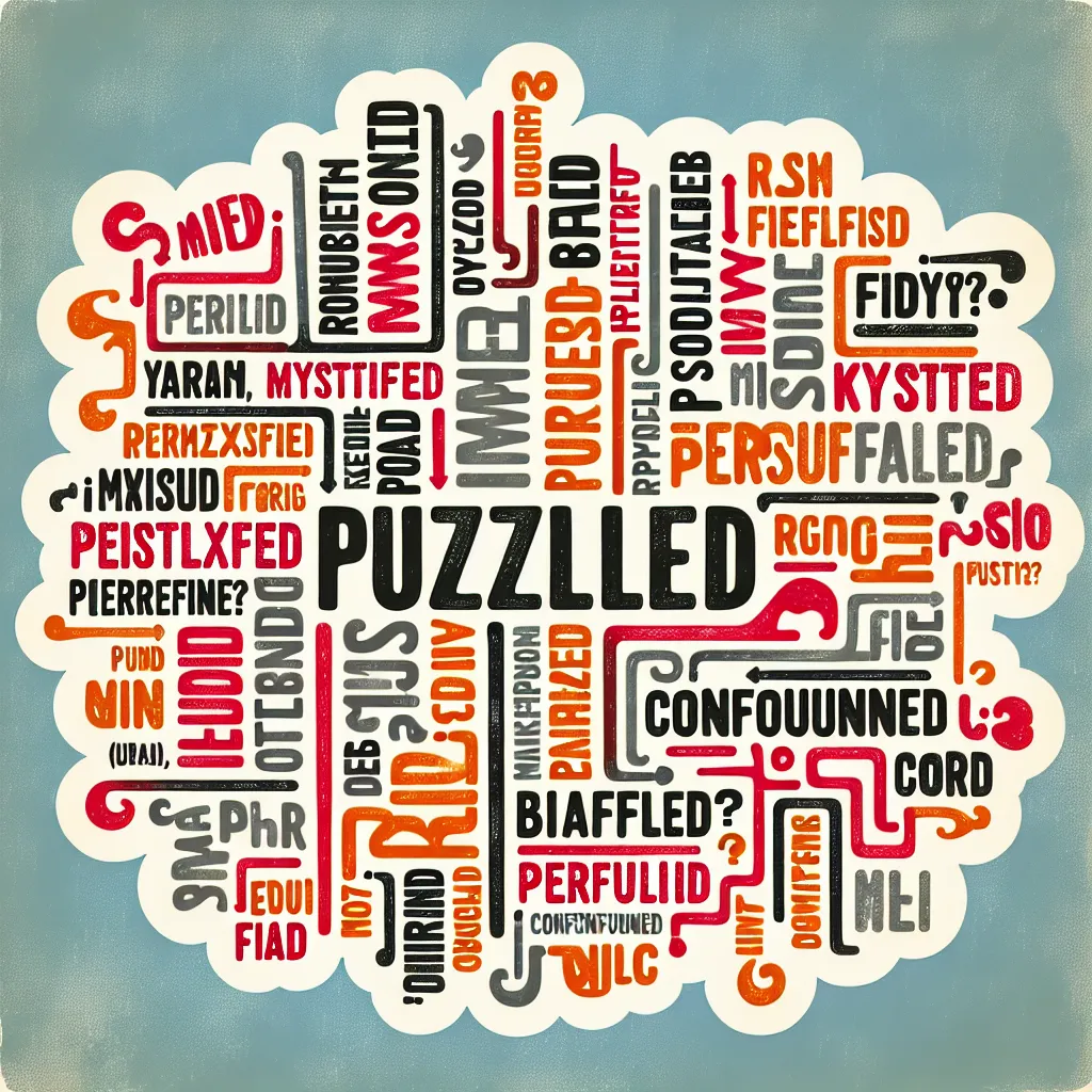 Puzzled Synonyms