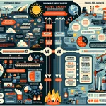 Renewable Energy vs Fossil Fuels Comparison