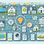 Smart Grid Technology Illustration