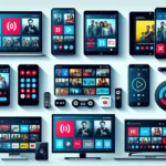 Online streaming services on various devices