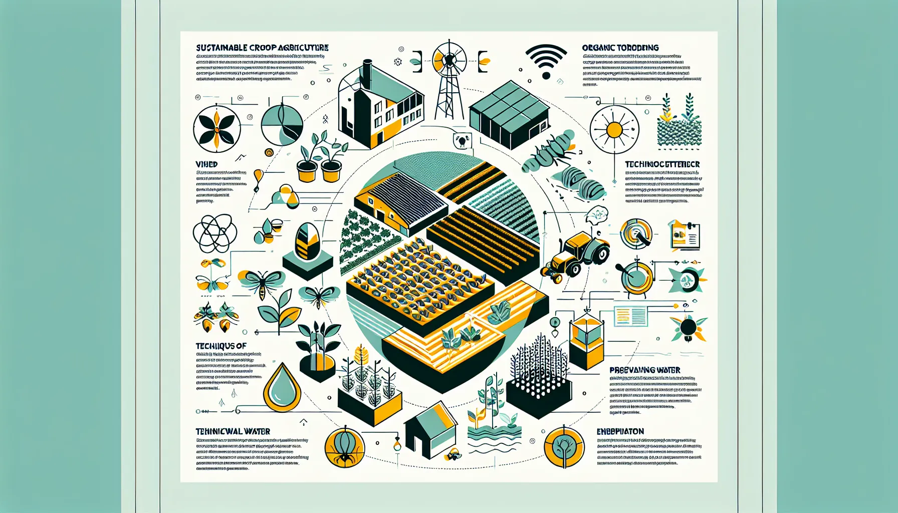 Sustainable Farming Infographic
