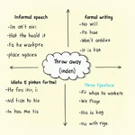 Throw away phrasal verb usage in different contexts