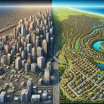 Urban sprawl impact on city infrastructure