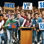 Debate on voting rights for younger citizens