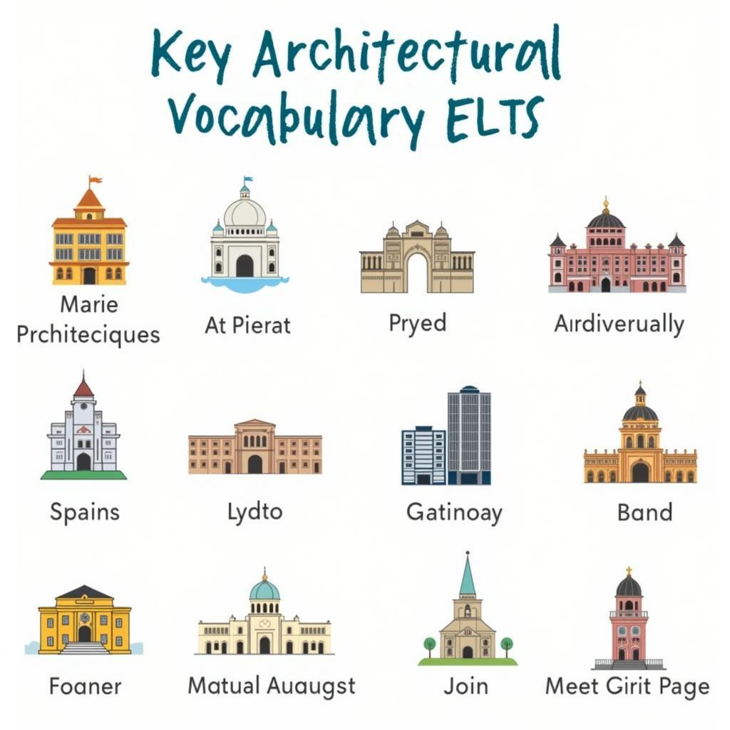 Key architectural vocabulary for IELTS Speaking