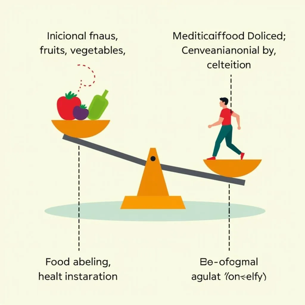 Balanced approach to diet responsibility