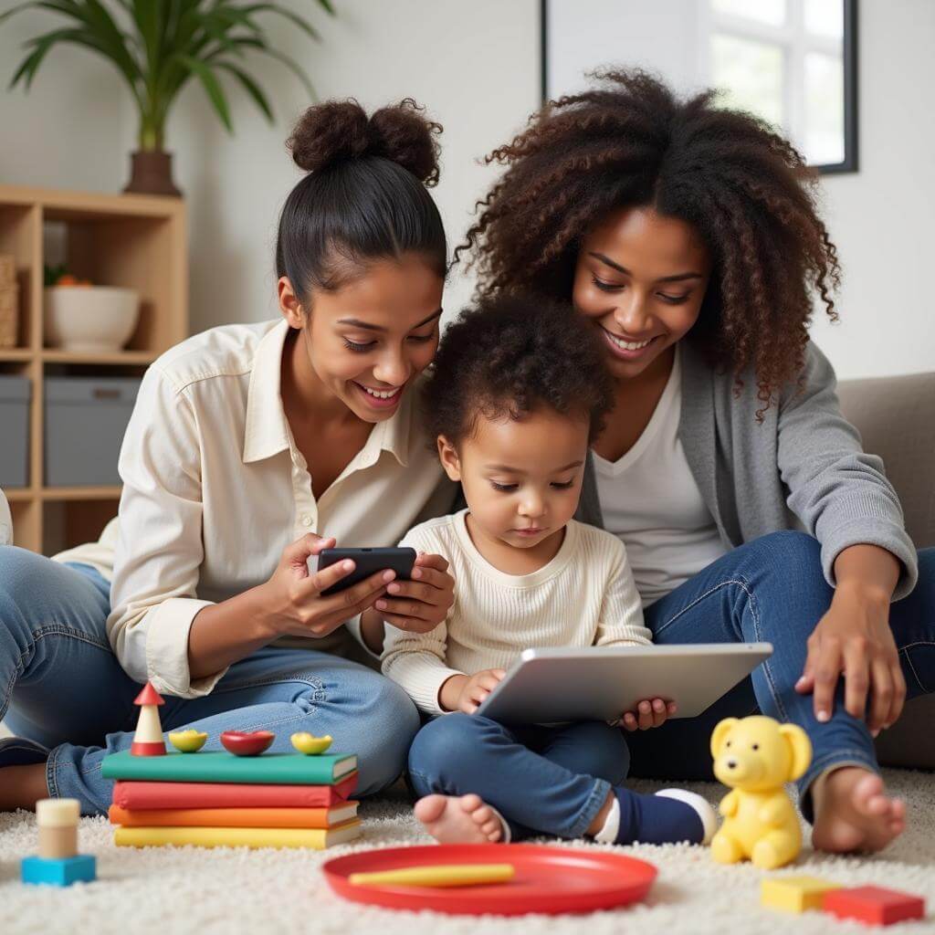Balanced approach to technology in parenting