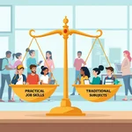 Balanced Education Approach Illustration