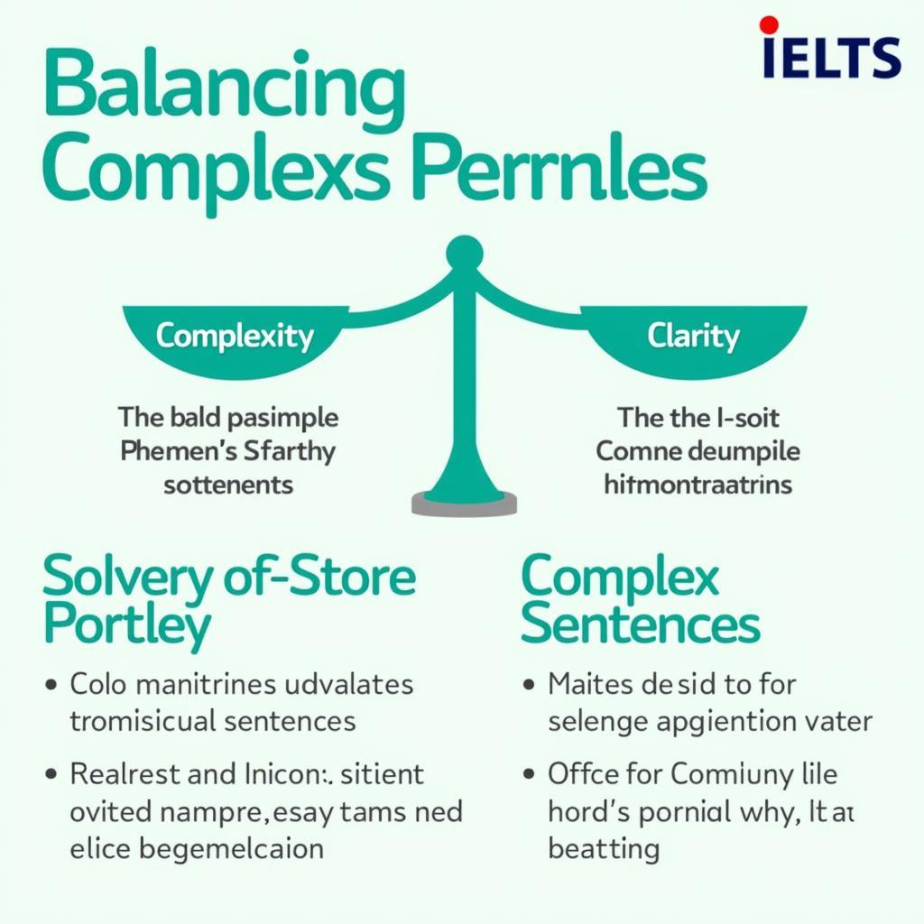 Balancing complexity and clarity in IELTS Writing