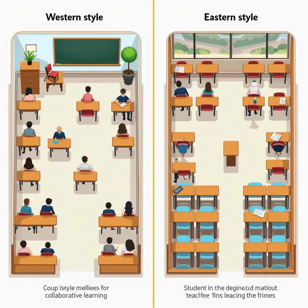 Impact of cultural norms on classroom layout