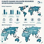 Climate change exacerbating water scarcity in developing nations