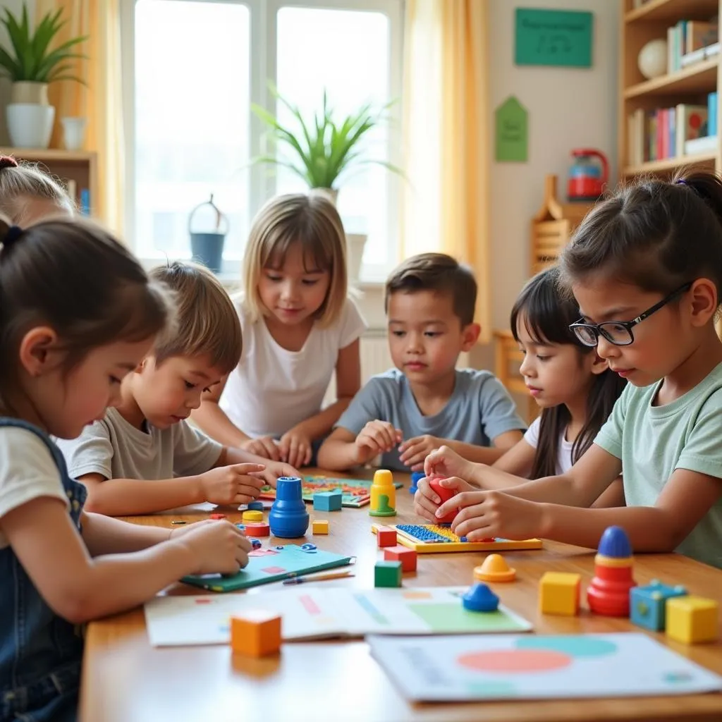 Early childhood education enhancing cognitive skills