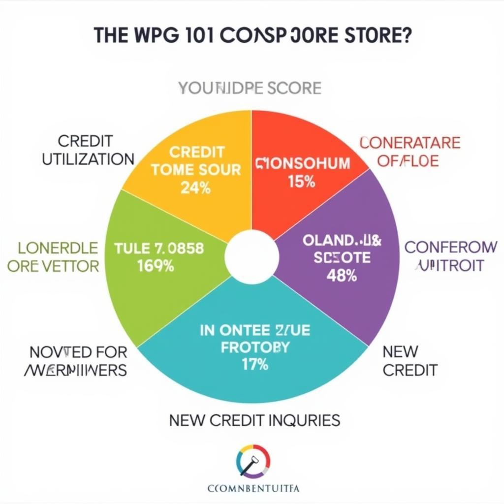 Components of a credit score