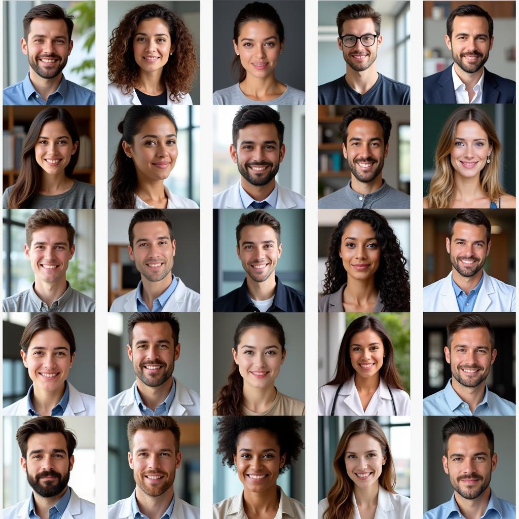 Diverse role models on social media