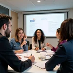 Diverse workforce in a meeting