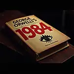 Dystopian novel 1984 by George Orwell