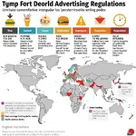 Comparison of fast food advertising regulations
