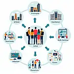 Global media and career aspiration ecosystem