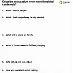 IELTS Speaking Cue Card: Helping a Family Member