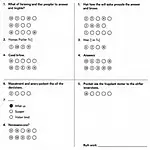 IELTS Listening Answer Sheet Layout