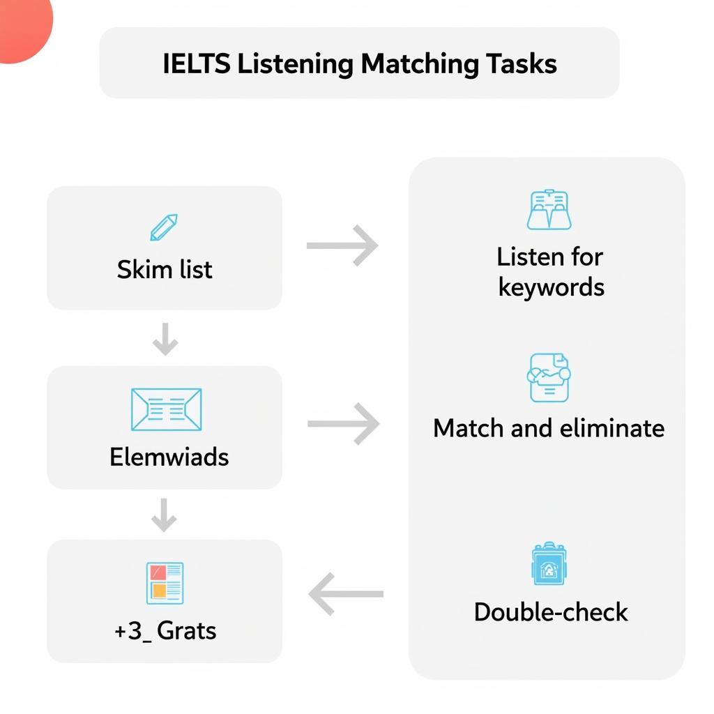 IELTS Listening Matching Task Strategy
