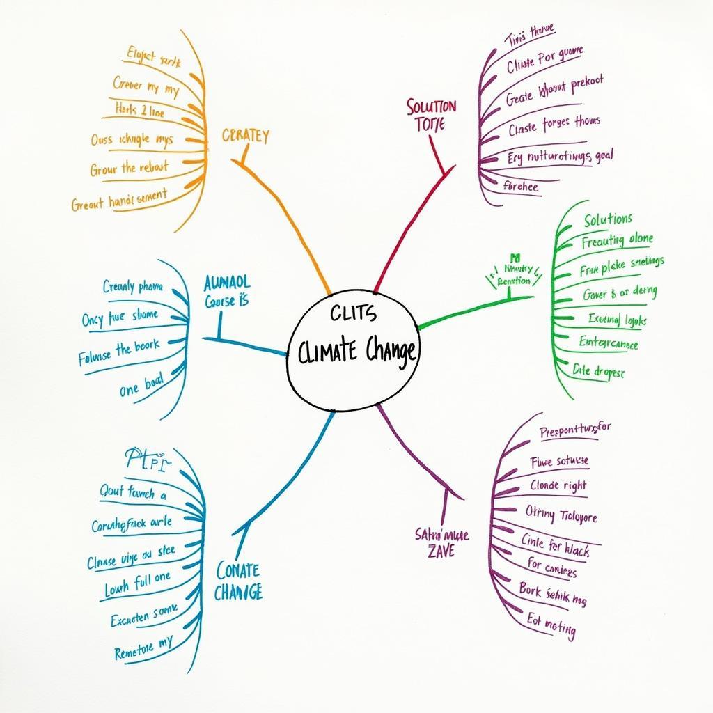 IELTS Listening Mind Map Example