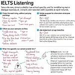 Advanced note-taking techniques for IELTS Listening
