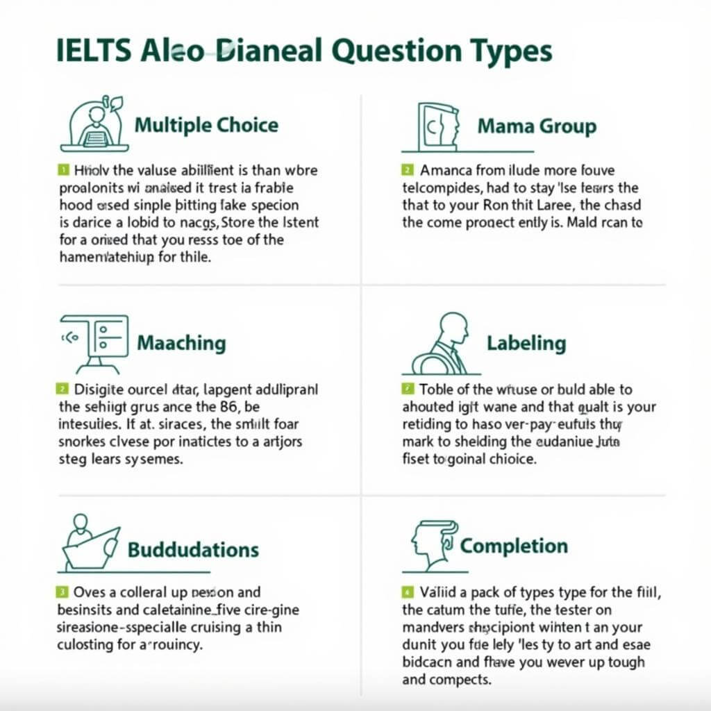 IELTS Listening Question Types