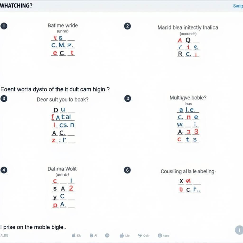 IELTS Listening Question Types Examples