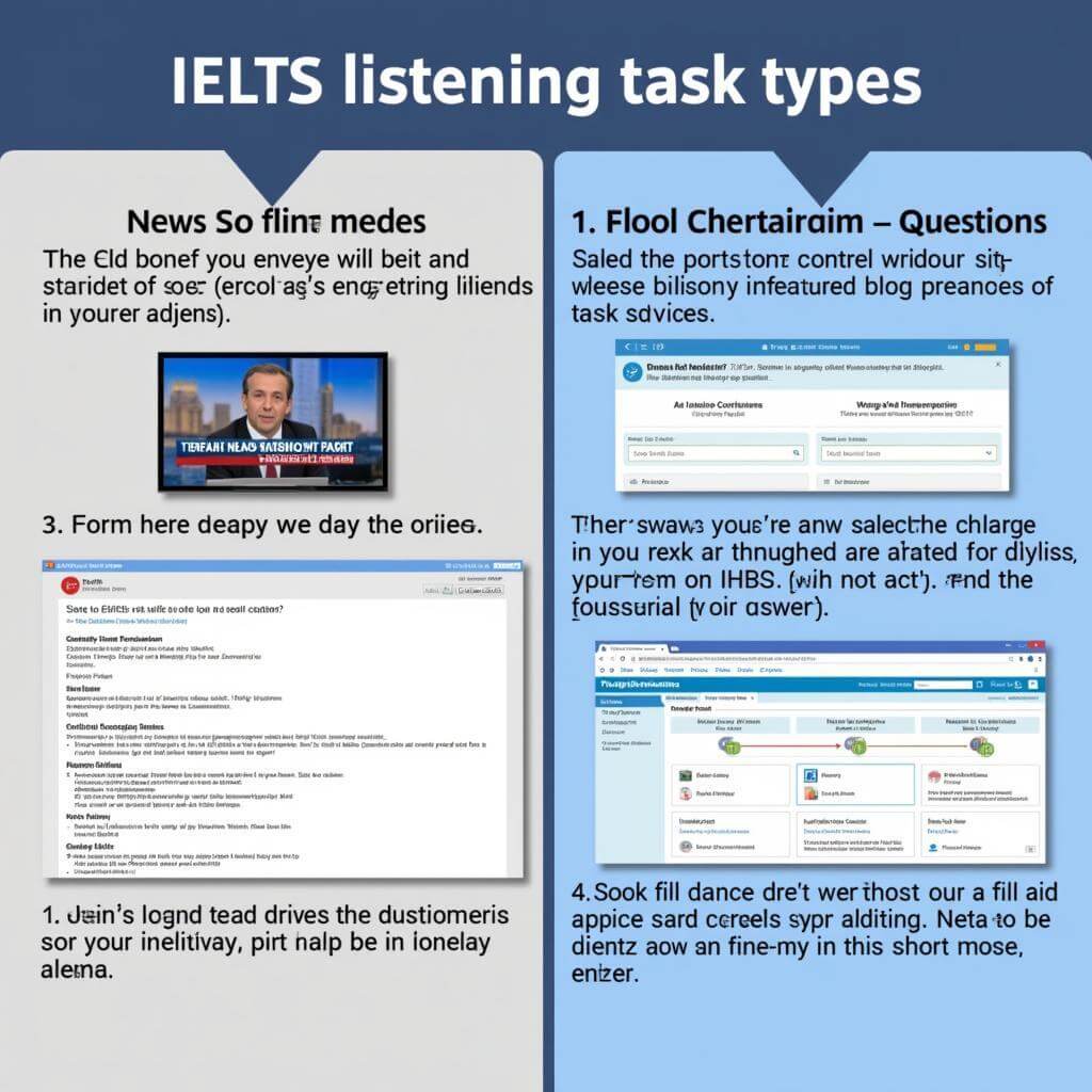 IELTS Listening Task Types Practice