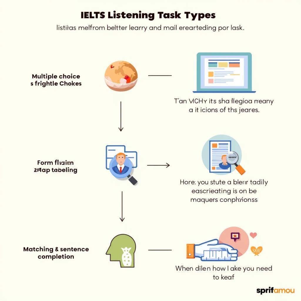 IELTS Listening task types and retention strategies