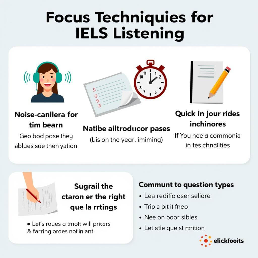 IELTS Listening Test Focus Techniques