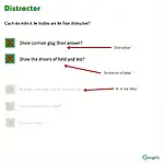 IELTS Multiple Choice Question Distractors