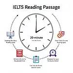 IELTS Reading Time Management Diagram