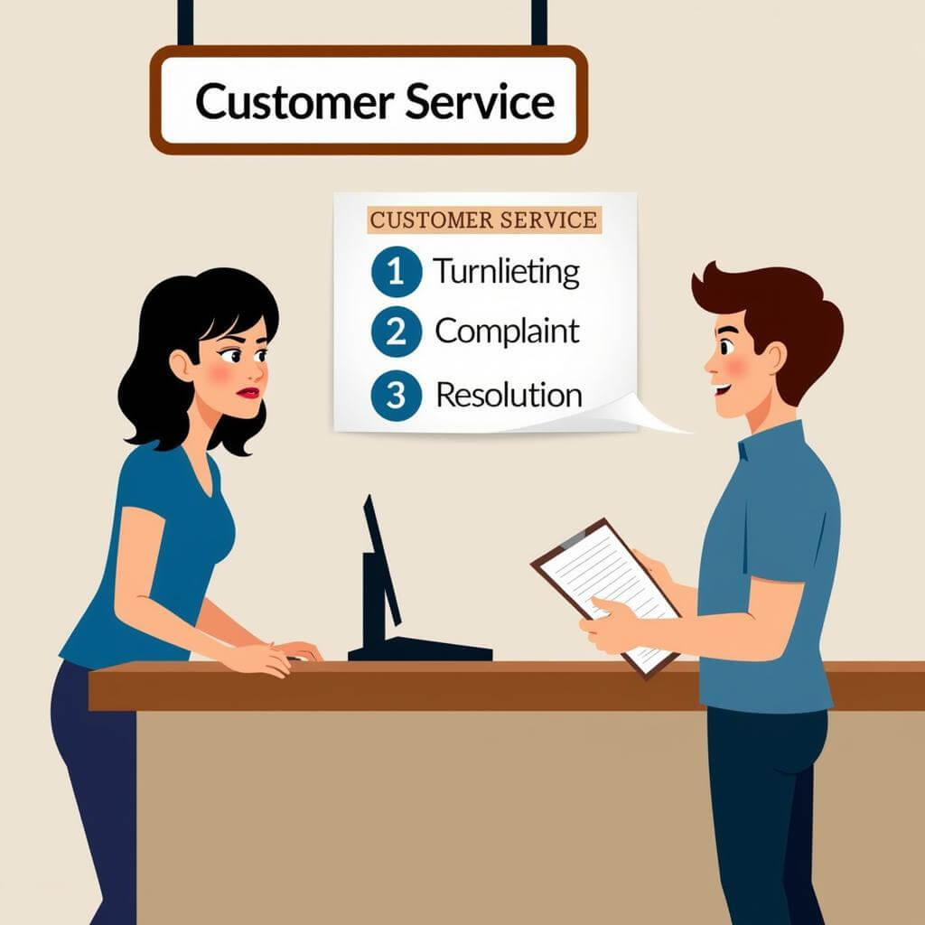 IELTS Speaking: Describing a complaint and its resolution