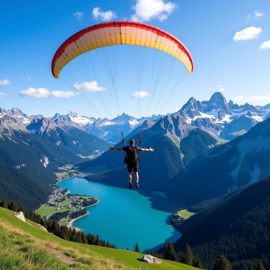 IELTS Speaking: Paragliding Experience in Switzerland