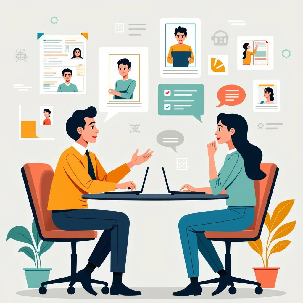 IELTS Speaking practice session on teamwork