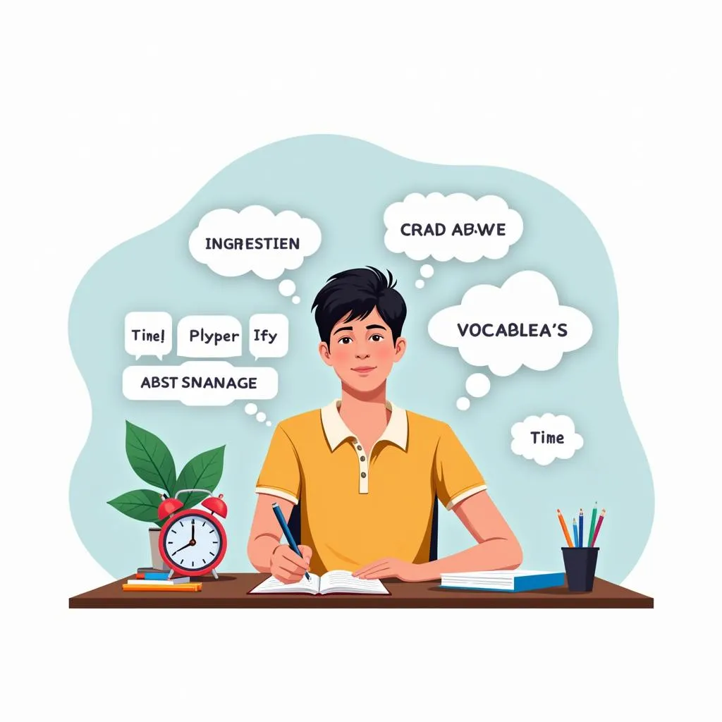 IELTS Writing Task 2 practice session