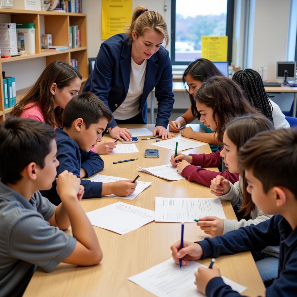 Collaborative learning in an inclusive classroom