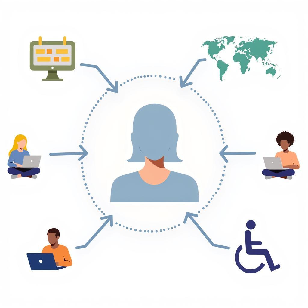 Benefits of inclusive education through virtual platforms