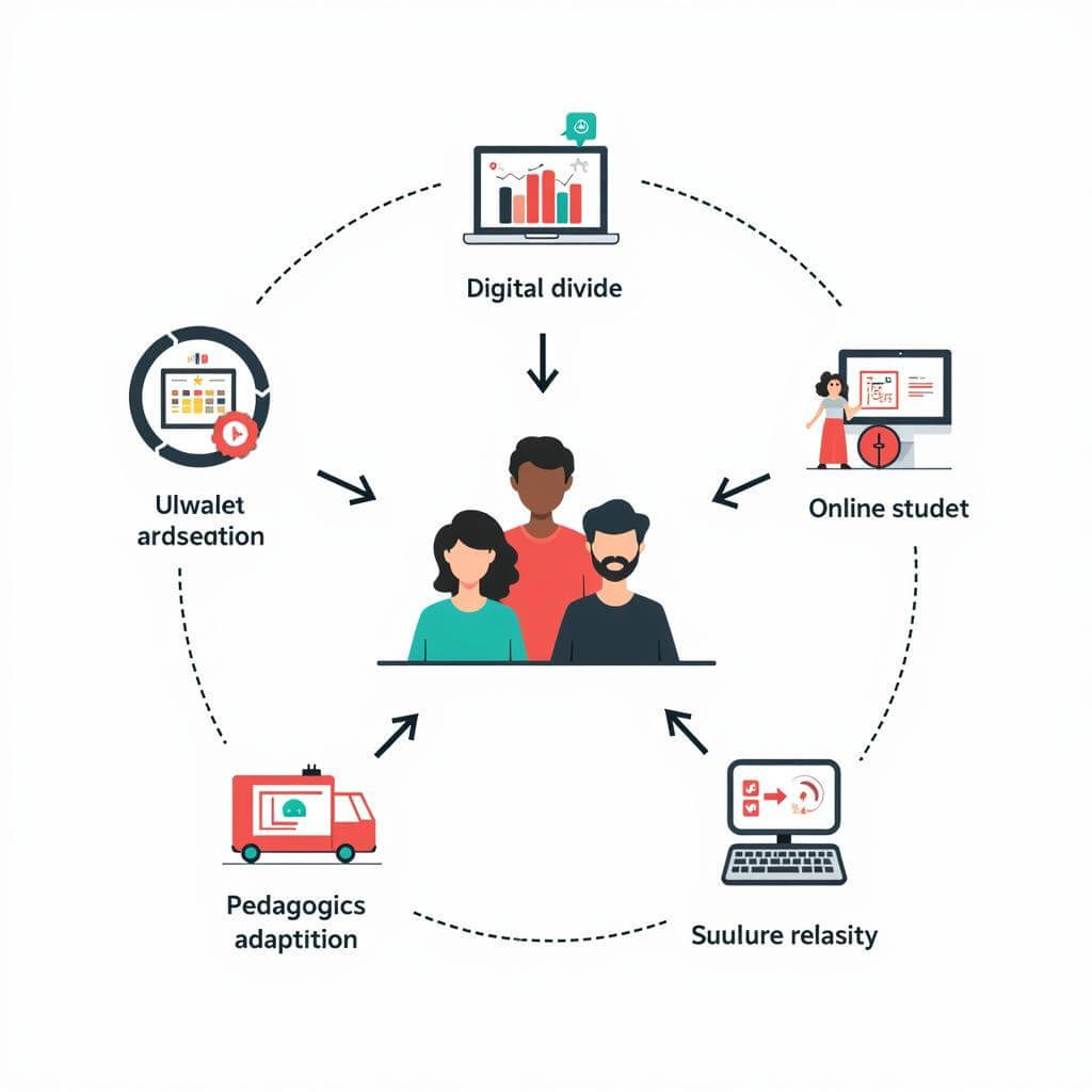 Challenges in implementing inclusive education through virtual platforms