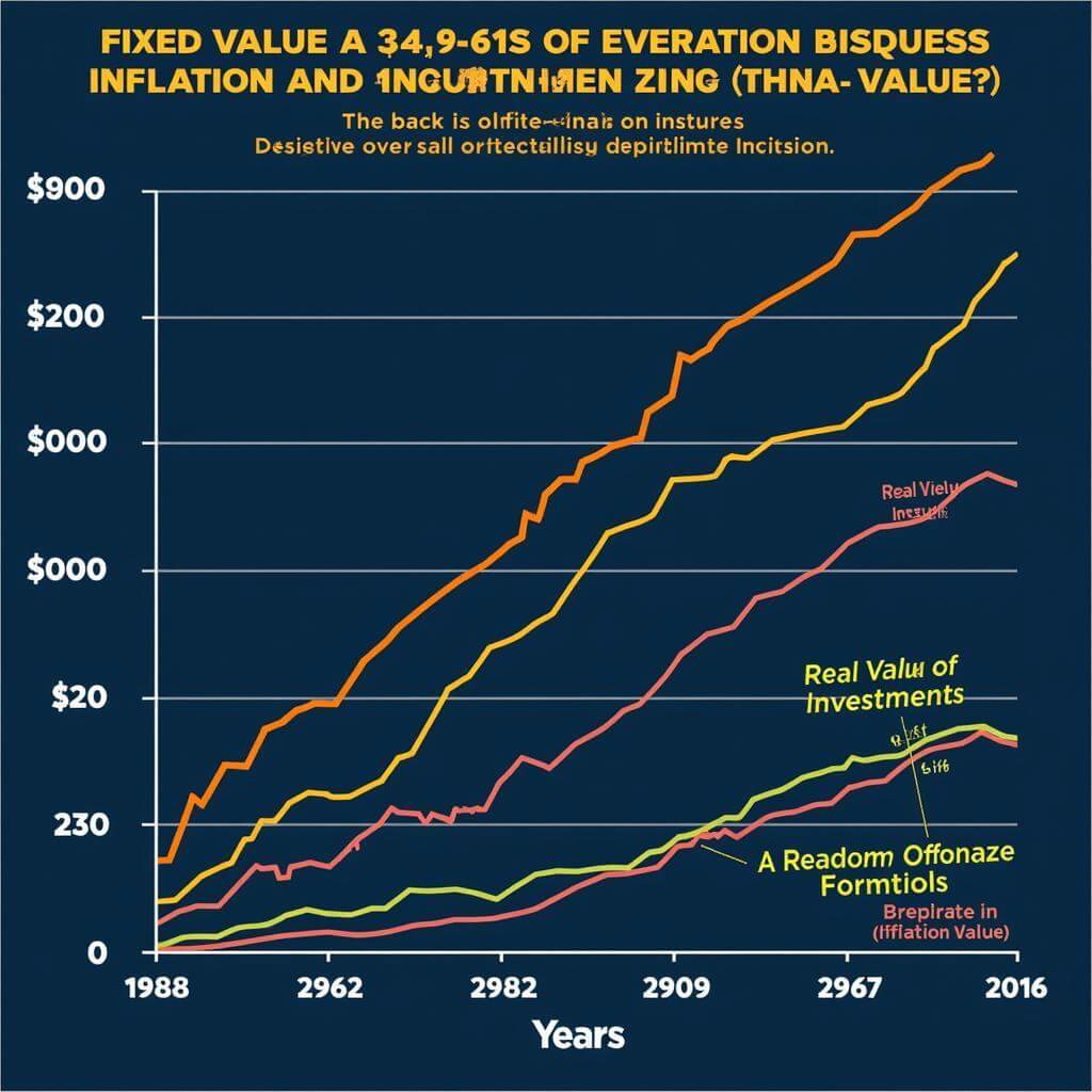 Inflation impact on fixed income investments chart