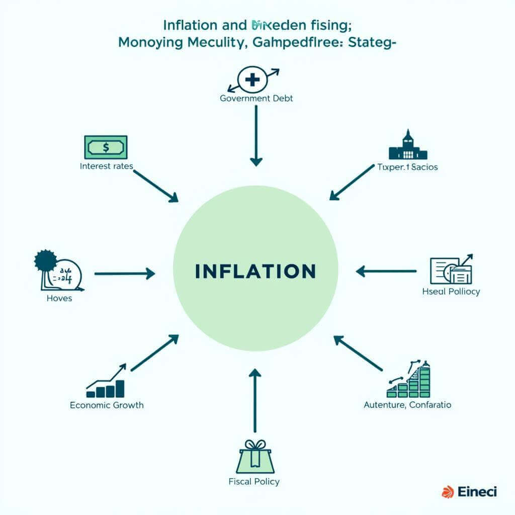 Inflation's impact on public borrowing and economic strategy