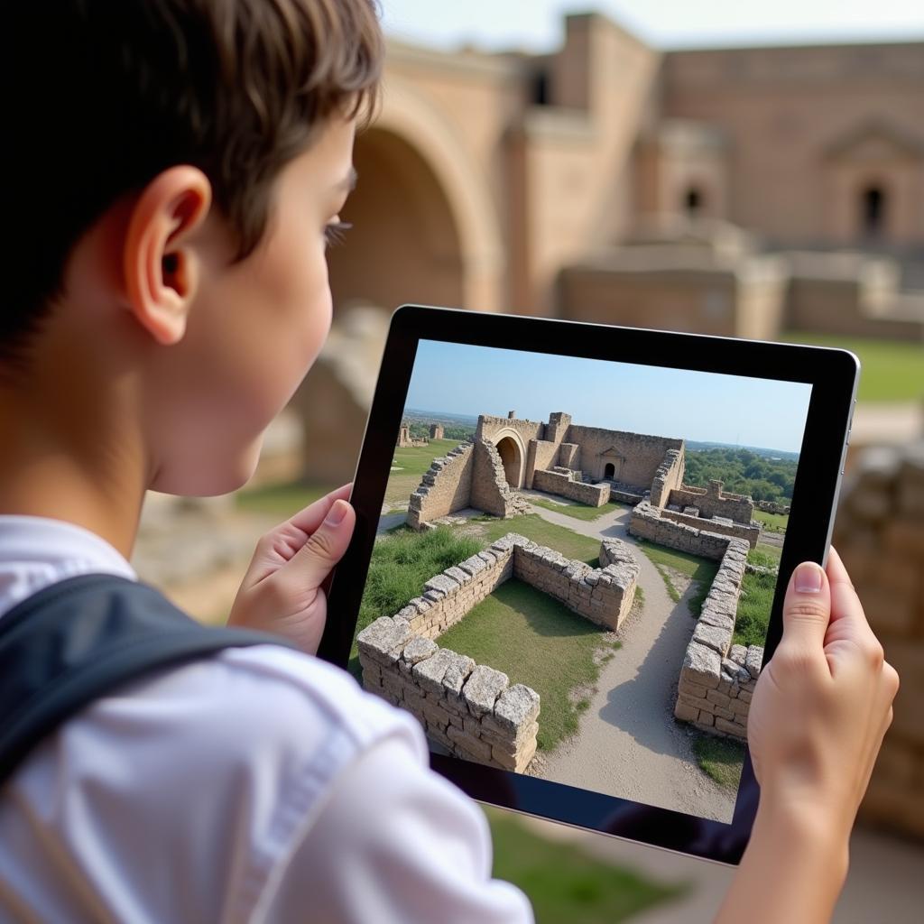 Interactive technology at historical sites