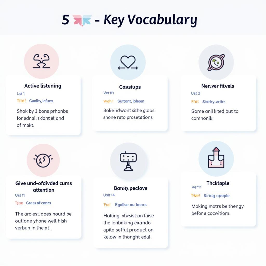 Key vocabulary for describing a good listener in IELTS Speaking