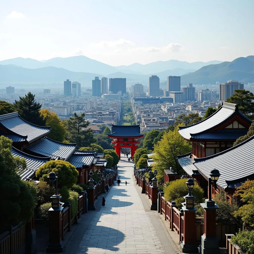 Kyoto, Japan - ancient capital city