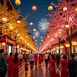Vibrant Lunar New Year celebration in Vietnam