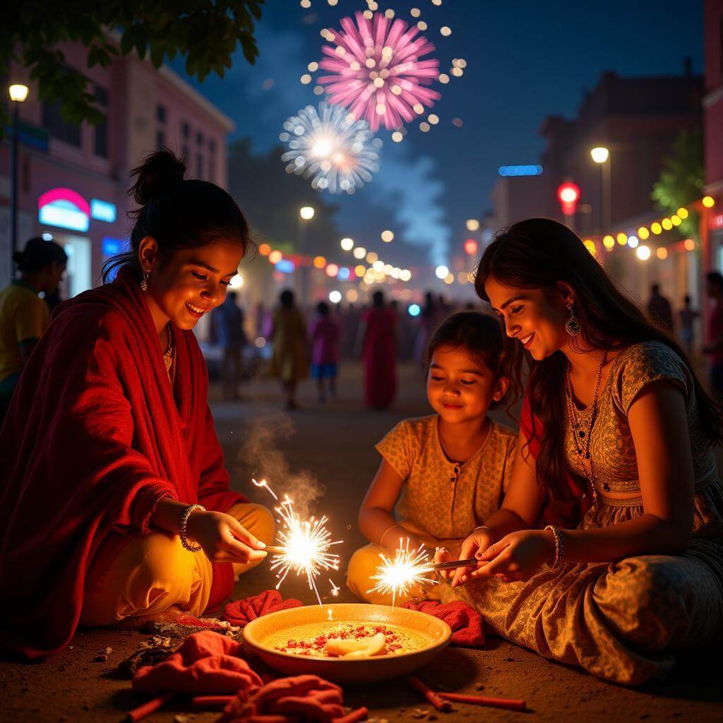 A memorable Diwali celebration with family and friends