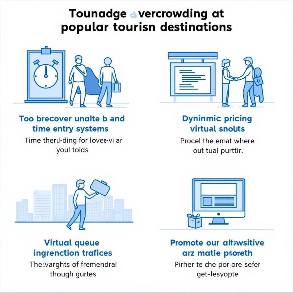 Overcrowded tourist destination management strategies